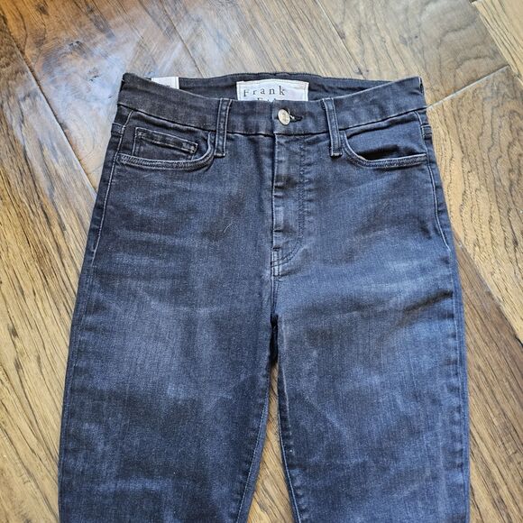 Frank & Eileen Size 27 Jeans Black SLIGO 1991 Wash, Italian Performance Denim - Picture 4 of 8